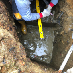 Construction d'un Mur de Soutènement en Blocs de Béton pour un Terrain en Pente Carrieres-sur-Seine